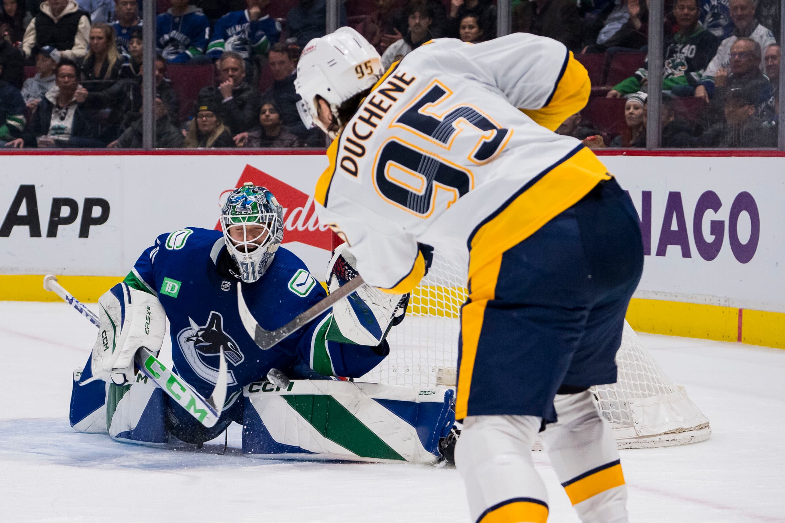 Vancouver Canucks Nashville Predators